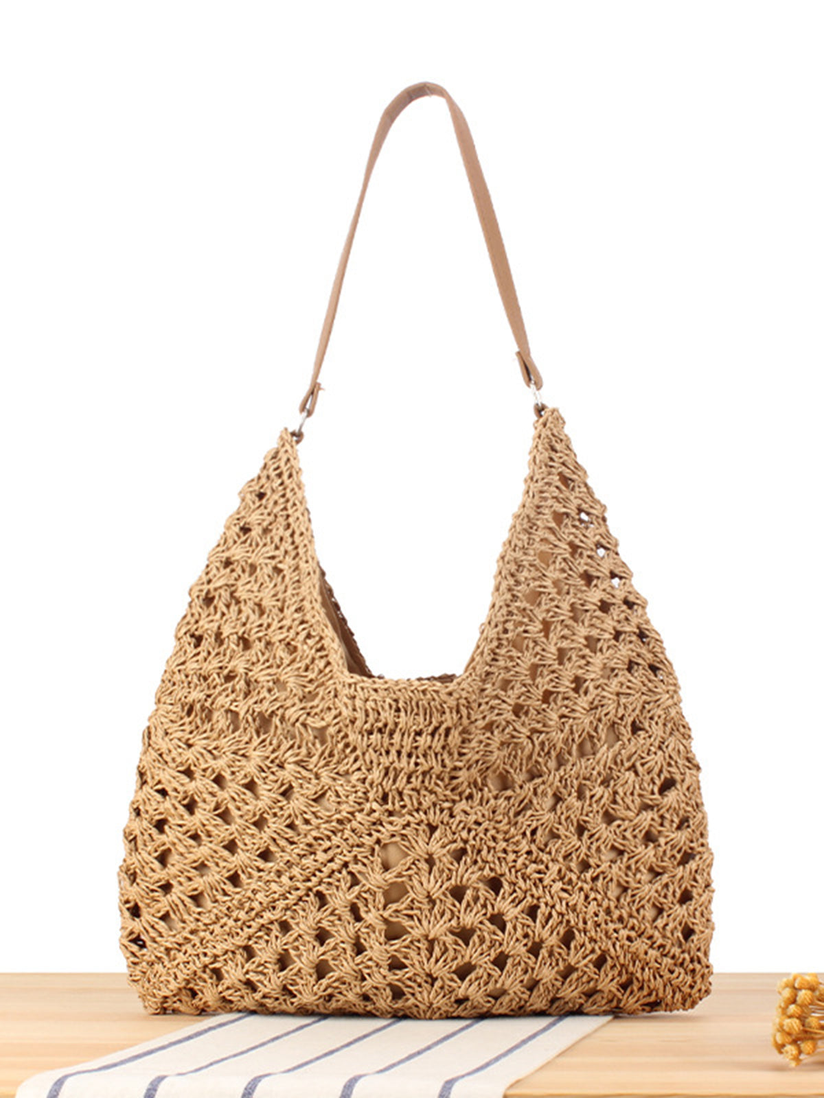 Boho Crochet Shoulder Bag 5