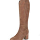 Brown Women's Knee-High Cowboy Boots 7