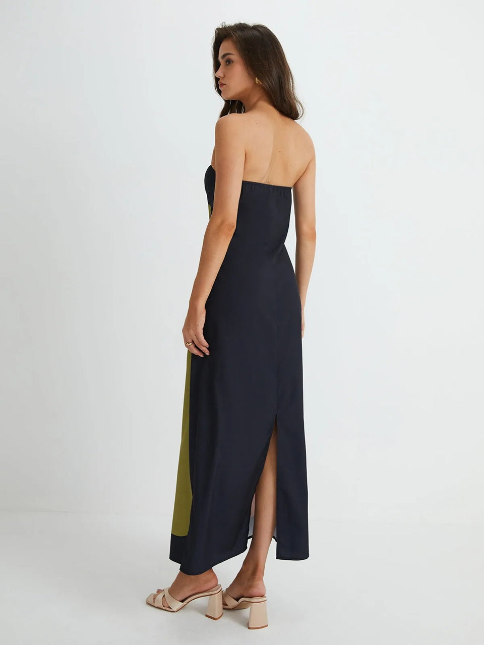 Calla Strapless Printed Maxi Dress 2