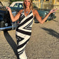 Cassandre V Neck Slip Maxi Dress 3