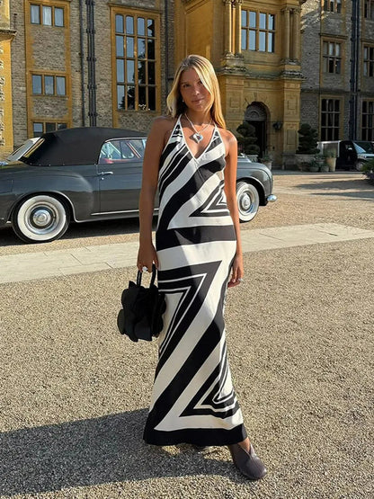 Cassandre V Neck Slip Maxi Dress 5