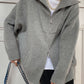Casual Oversized Open Collar Cardigan 1