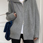 Casual Oversized Open Collar Cardigan 3