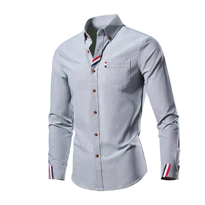 Casual and Classic Long-Sleeve Shirt for Men 1