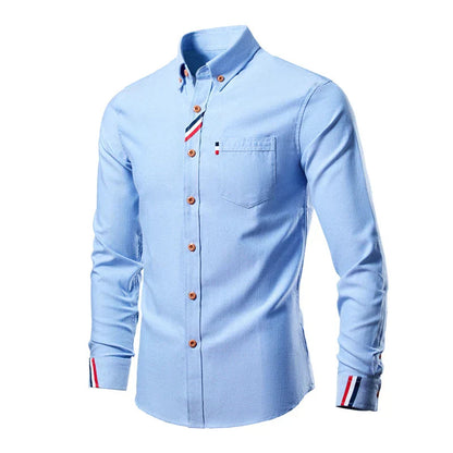 Casual and Classic Long-Sleeve Shirt for Men 2