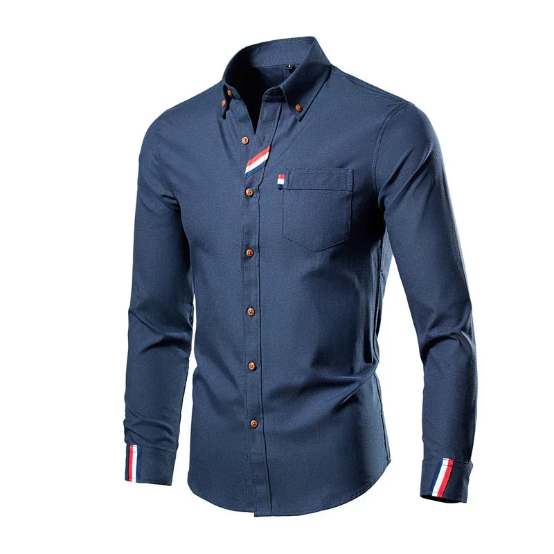 Casual and Classic Long-Sleeve Shirt for Men 3