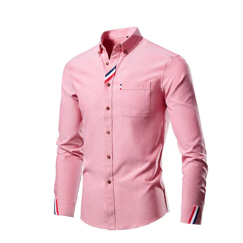 Casual and Classic Long-Sleeve Shirt for Men 4