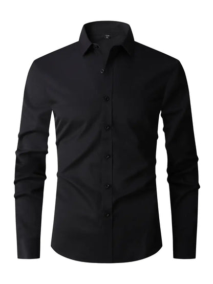 Casual and Semi-Formal Long Sleeve Shirt for Men 1