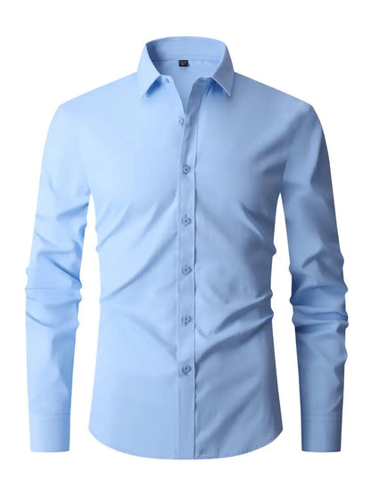 Casual and Semi-Formal Long Sleeve Shirt for Men 2
