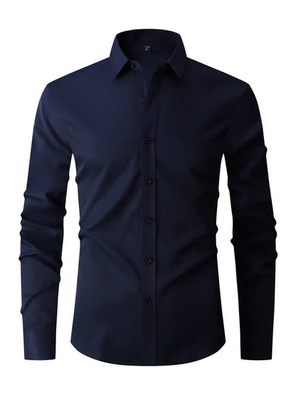 Casual and Semi-Formal Long Sleeve Shirt for Men 5