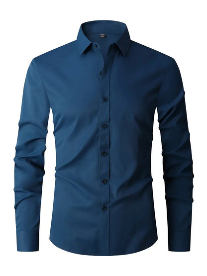 Casual and Semi-Formal Long Sleeve Shirt for Men 6