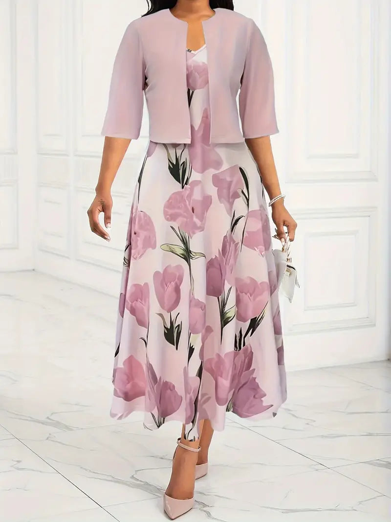 Catherine | Women’s Matching Maxi Set Dress 0