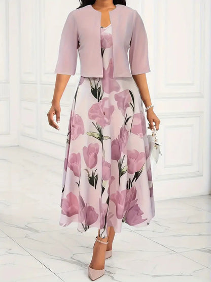 Catherine | Women’s Matching Maxi Set Dress 0