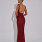 Celeste Embellished Formal Evening Maxi Dress 1