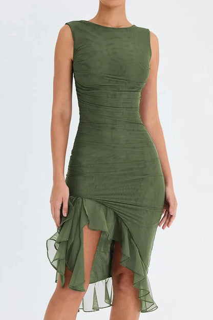 Charlotte Short Sleeve Midi Dress 11
