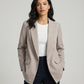 Charmchant Oversized Blazer – Chic Linen Layering Piece 1