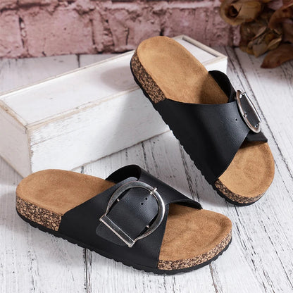 Chic Flat Heeled Slippers – Effortless Style and Comfort 7