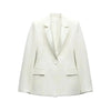 Chic Satin Jacket – Elegant Two-Color Design for Autumn Layering 0
