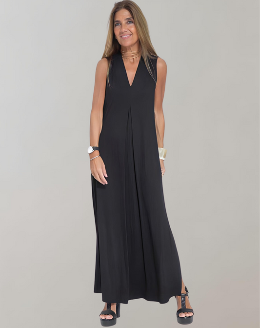 Christina | V-Neck Maxi Dress for Summer Elegance 1