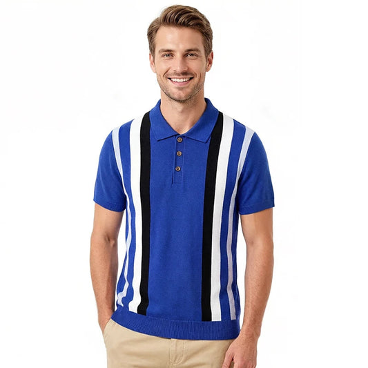 Classic Men's Polo Shirt – Soft Knit for Stylish Casual Wear 0