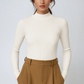 Cleo Ribbed High Neck Top 0