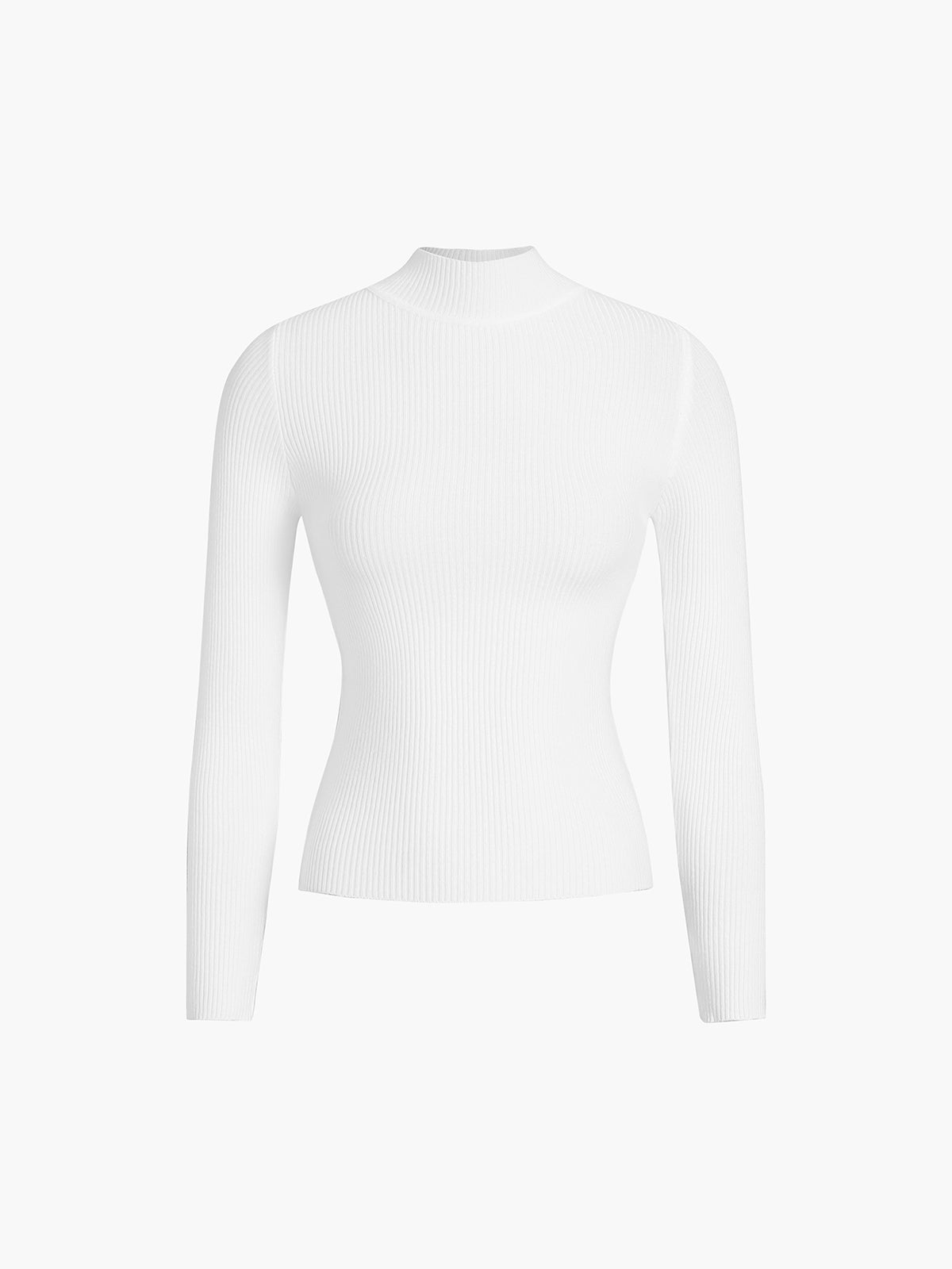 Cleo Ribbed High Neck Top 3