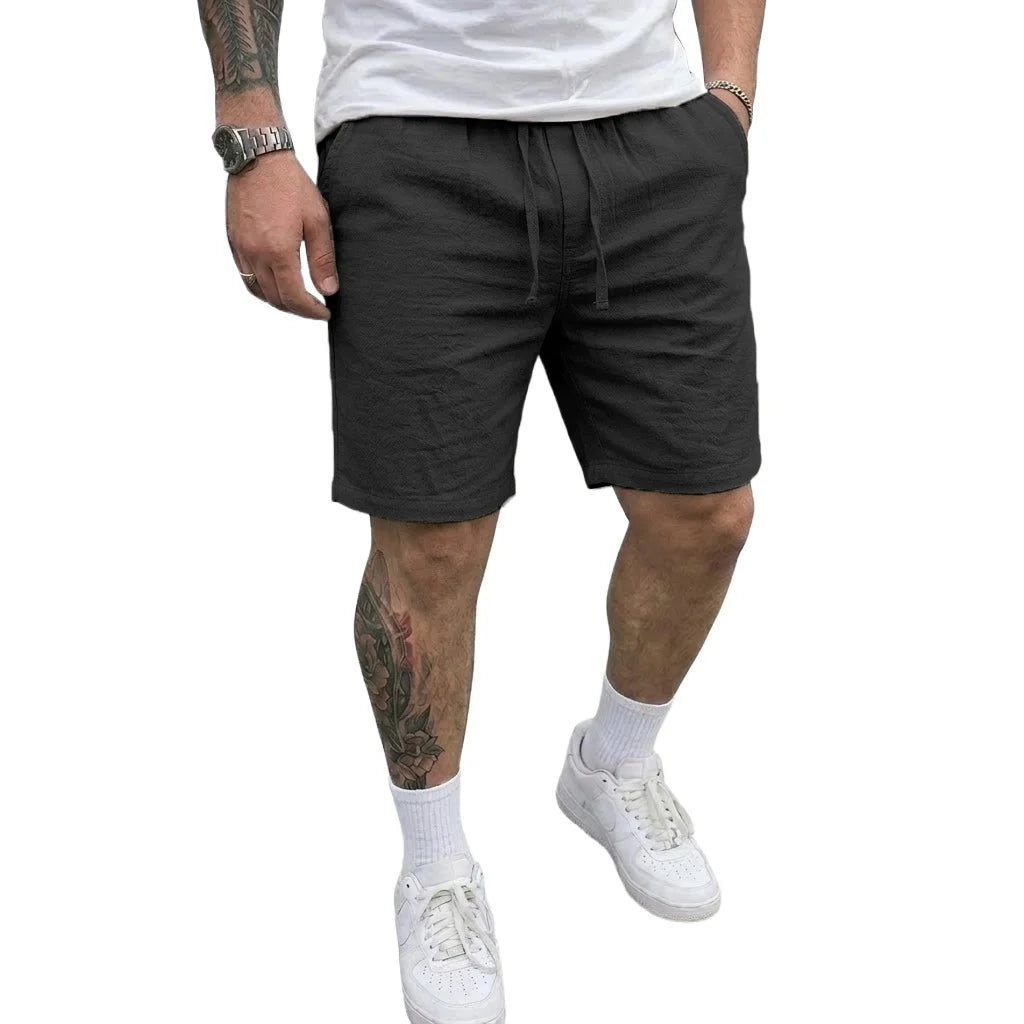 Coastal Breeze Linen Shorts – Relaxed Fit Lightweight Summer Style 0