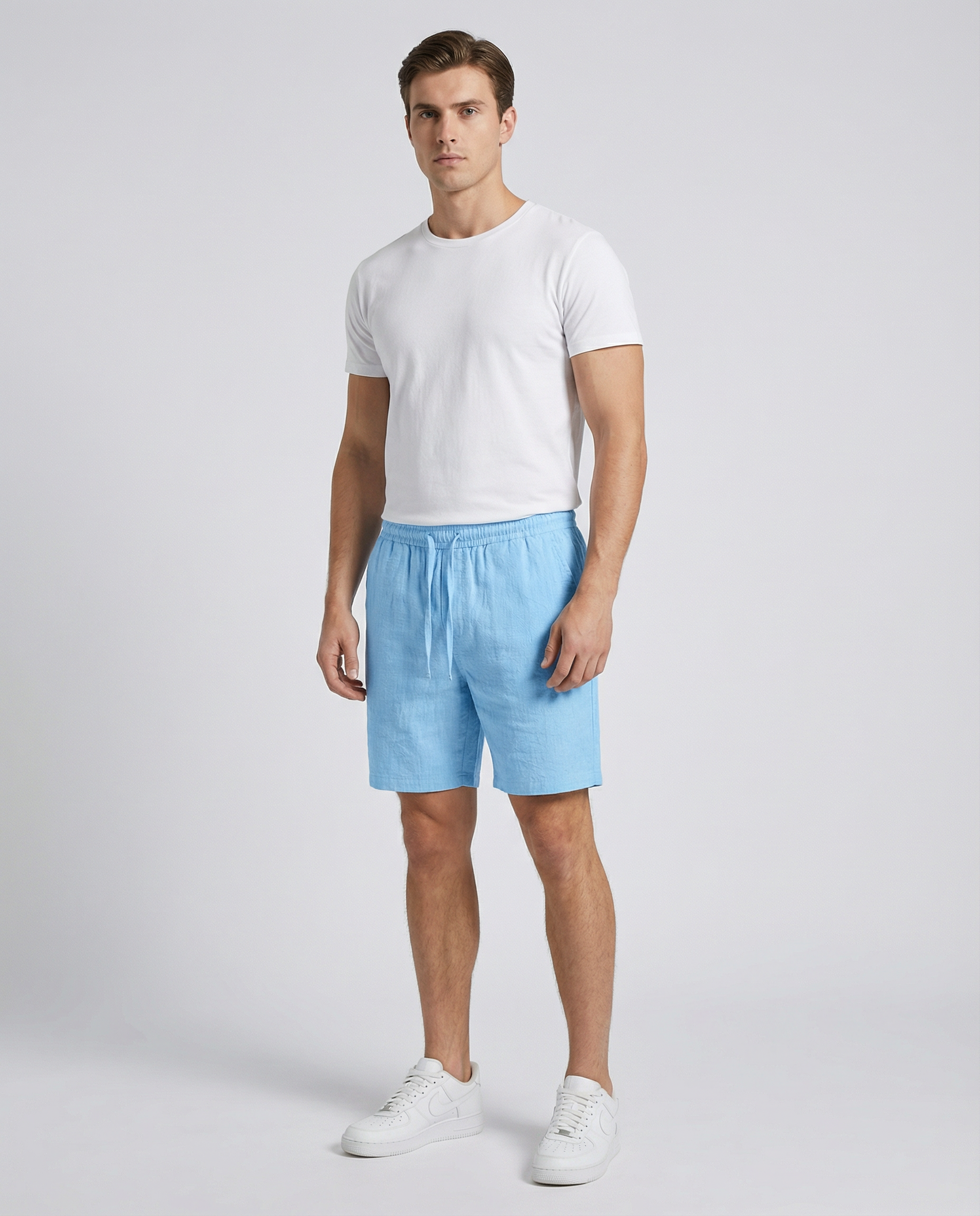 Coastal Breeze Linen Shorts – Relaxed Fit Lightweight Summer Style 2