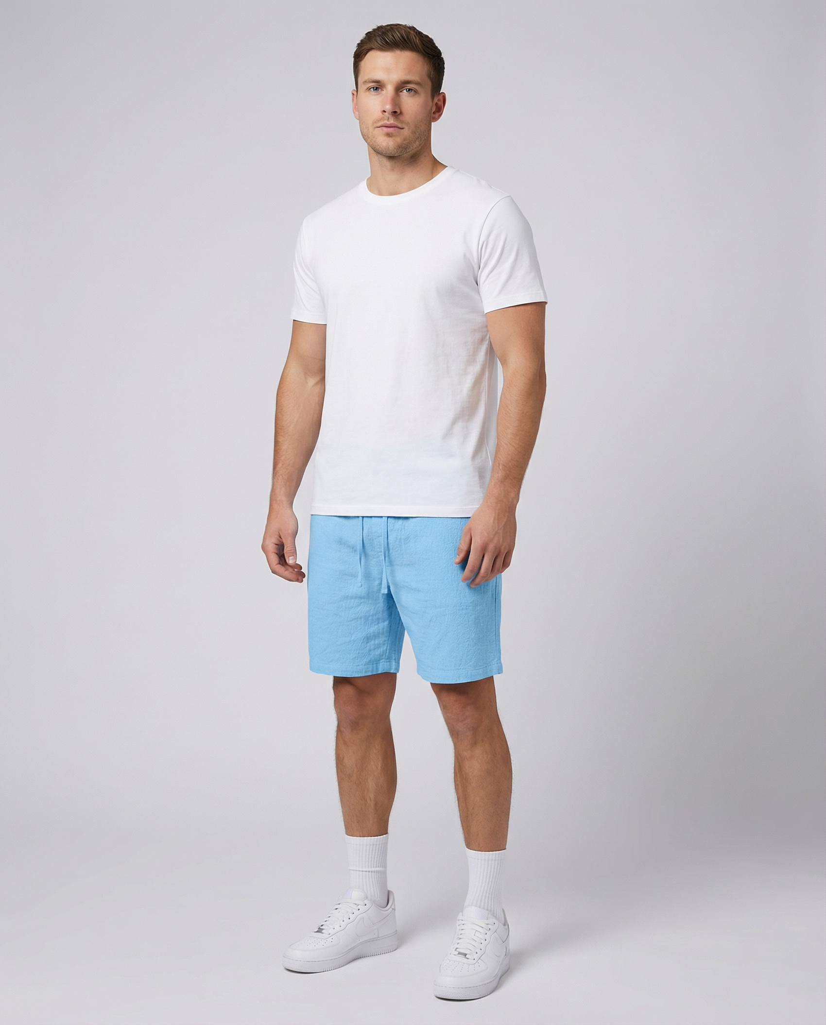 Coastal Breeze Linen Shorts – Relaxed Fit Lightweight Summer Style 4