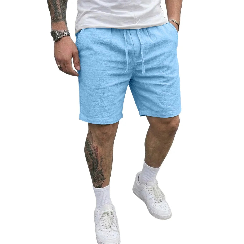 Coastal Breeze Linen Shorts – Relaxed Fit Lightweight Summer Style 5