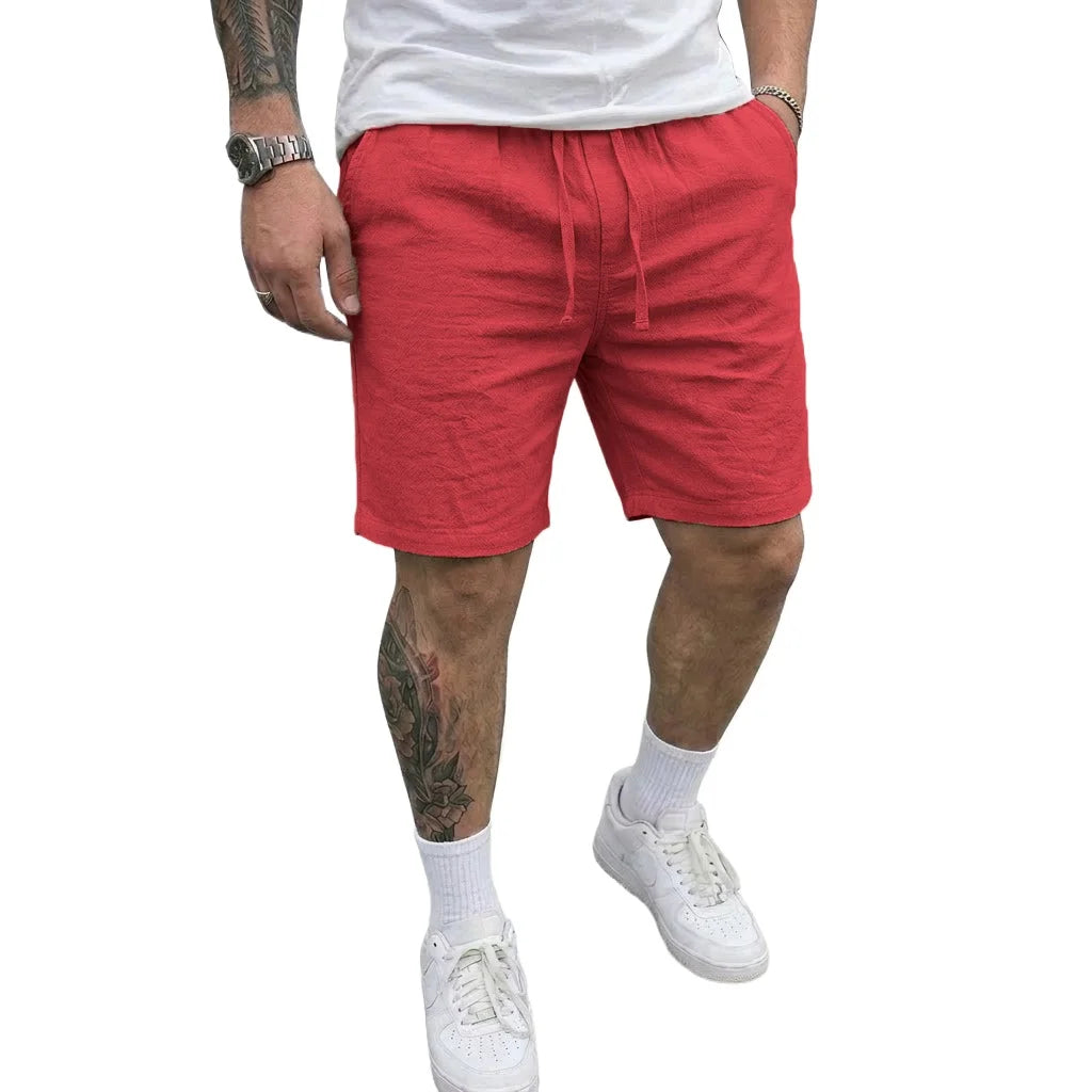 Coastal Breeze Linen Shorts – Relaxed Fit Lightweight Summer Style 6