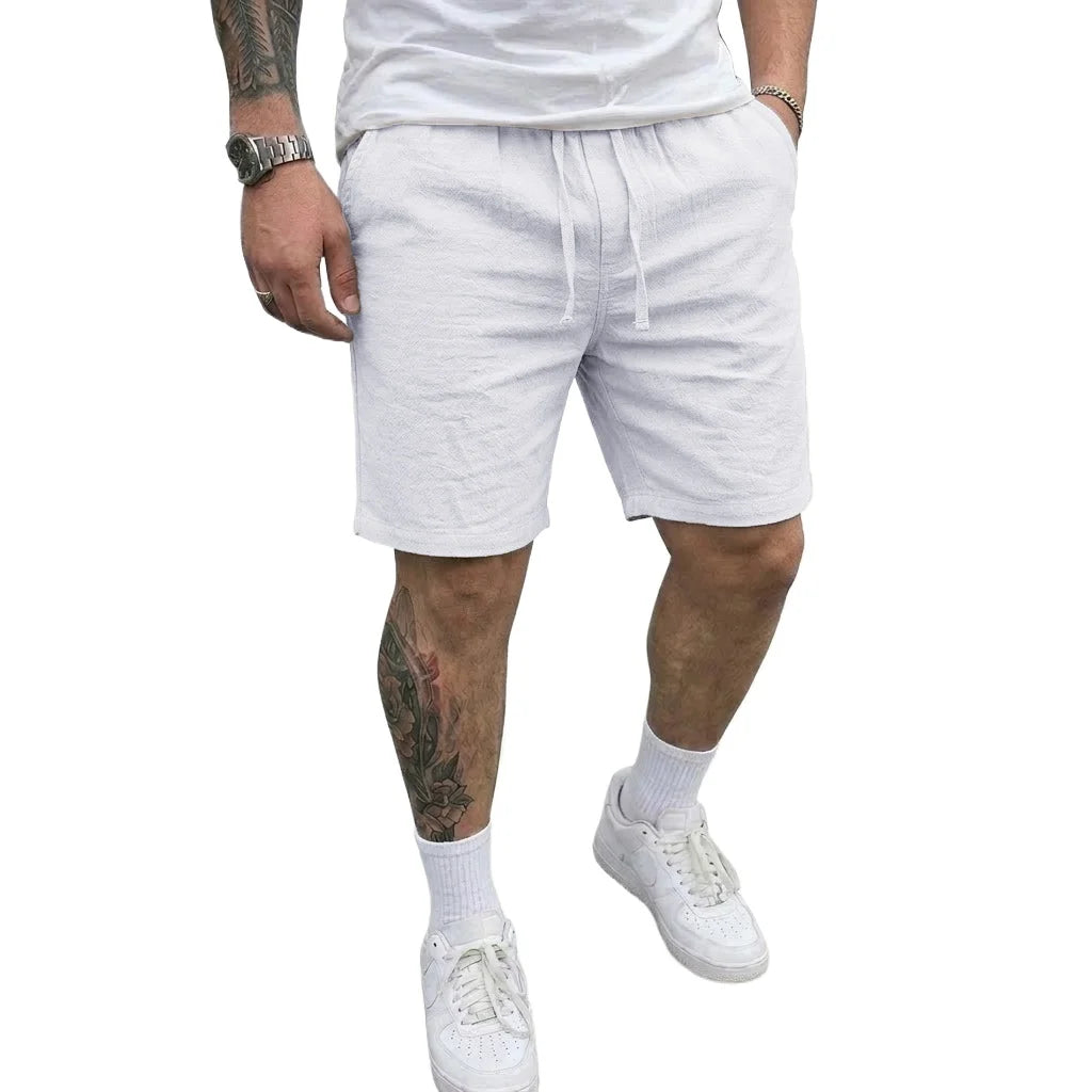 Coastal Breeze Linen Shorts – Relaxed Fit Lightweight Summer Style 8