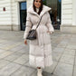 Comfortable long winter puffer jacket for women 3
