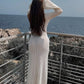 Crochet Long Sleeve Beach Cover Up Dress 4