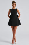 Cute Bow-Back Mini Dress 8