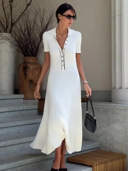 Diana Tricot Knit Dress 0