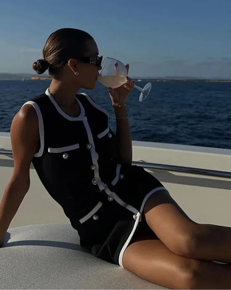 Diana Tricot Vintage Mini Dress 8