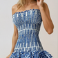 Dolce Amalfi Blue Mini Dress 0