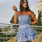 Dolce Amalfi Blue Mini Dress 3