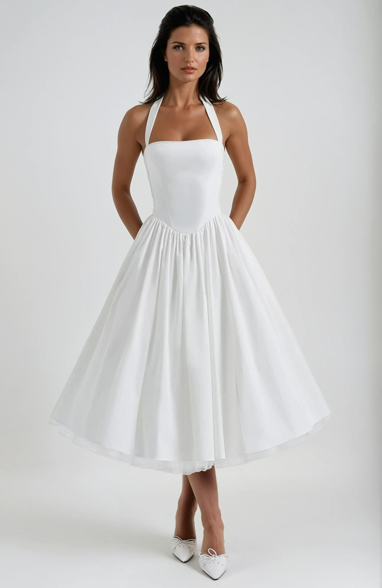 Elegant Esplendor Midi Dress 0