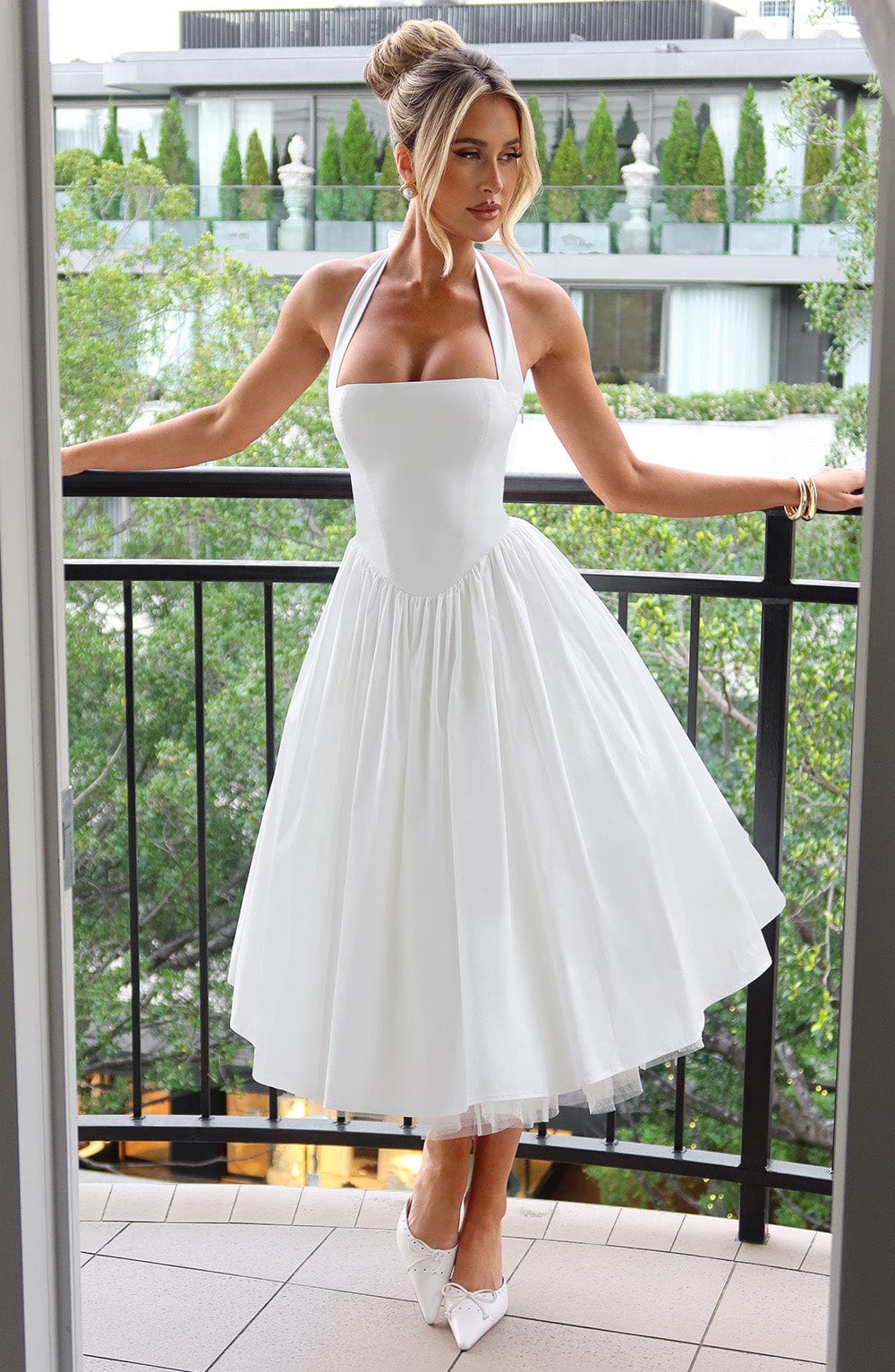 Elegant Esplendor Midi Dress 1