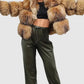 Elegant Faux Fur Women's Jacket 1