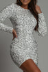 Elegant Glitter Mini Party Dress 3