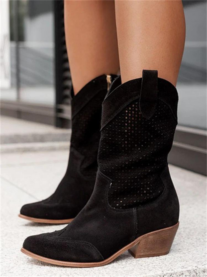 Elegant Heeled Women’s Cowgirl Boots 3