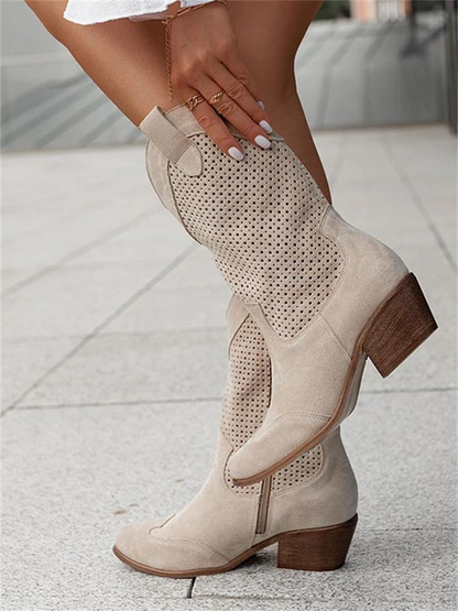 Elegant Heeled Women’s Cowgirl Boots 4