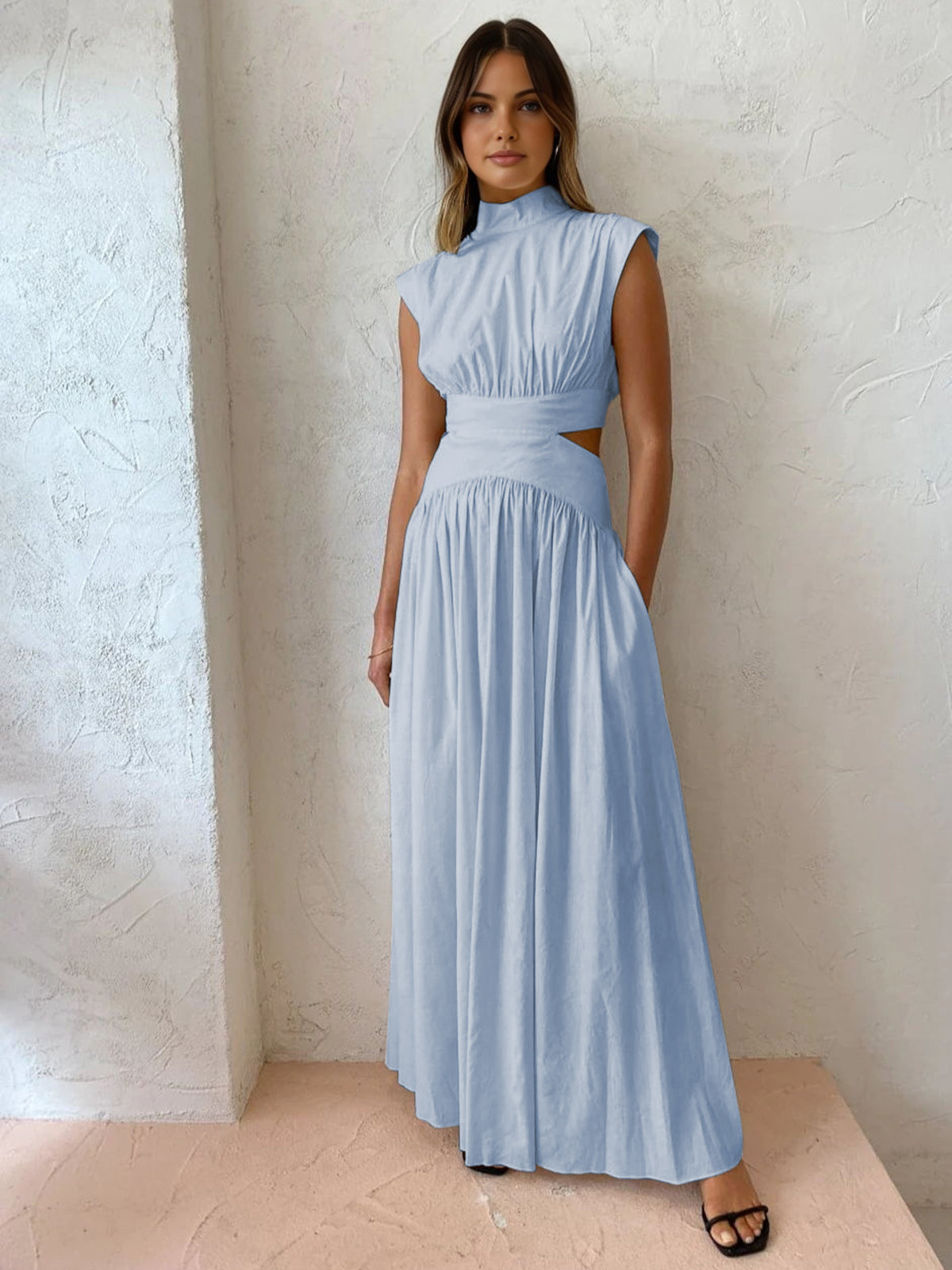 Elegant Sleeveless Maxi Dress 7