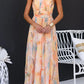 Elegant Watercolour Maxi Dress for Summer 0