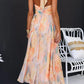 Elegant Watercolour Maxi Dress for Summer 1