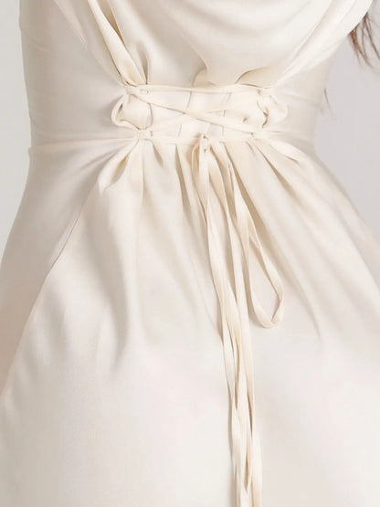 Elegant Wedding Guest Long Sleeve Maxi Dress 7