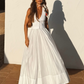 Elegant White Evening Dress 0